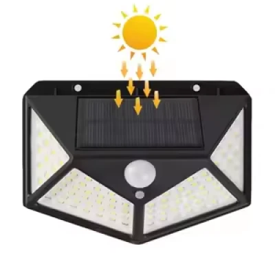 100 LED Motion Sensor Solar Light