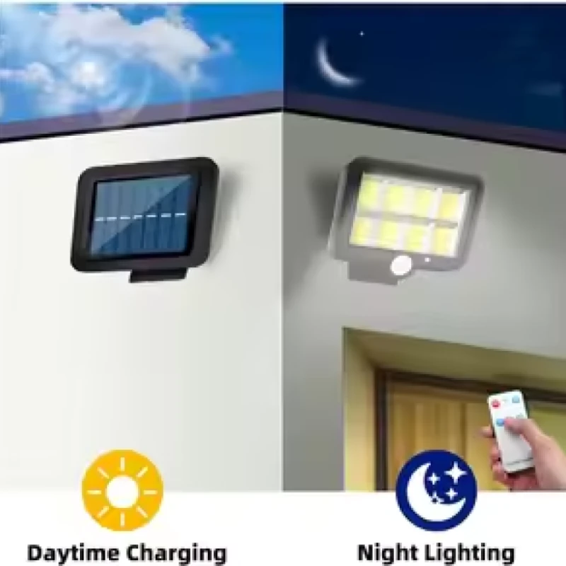 120 LED indoor & outdoor solar light