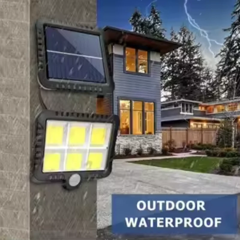 120 LED indoor & outdoor solar light